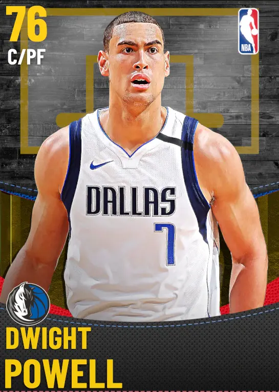 (GOLD) Dwight Powell (76 OVR)
