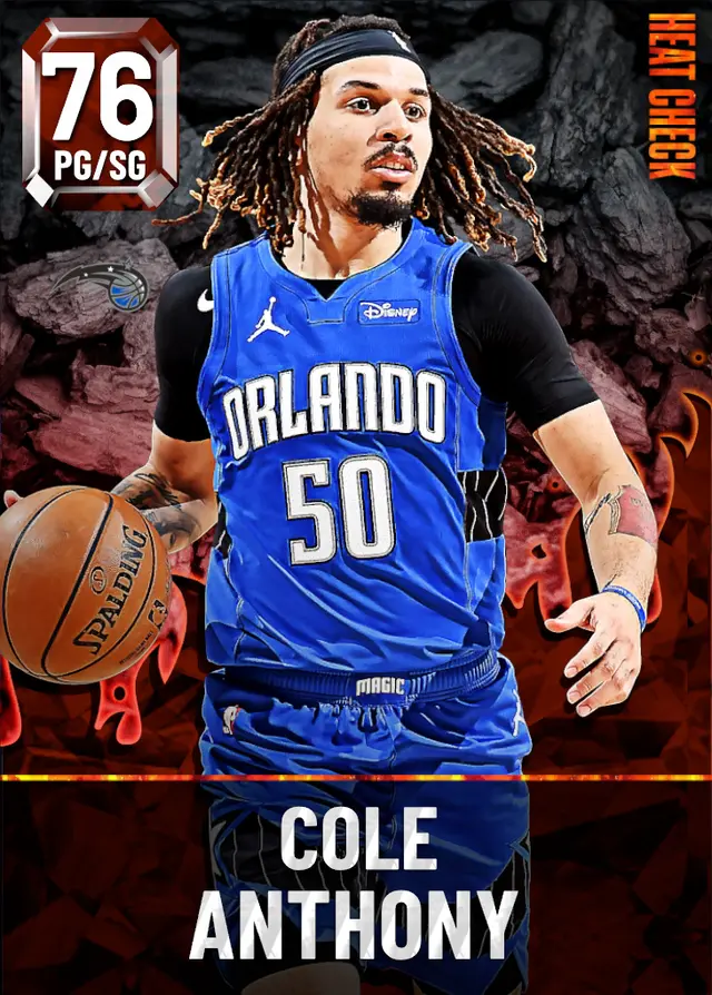 (GOLD) Cole Anthony (76 OVR)