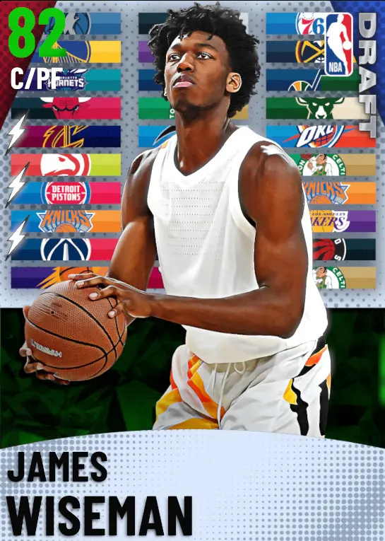 (EMERALD) James Wiseman (82 OVR)