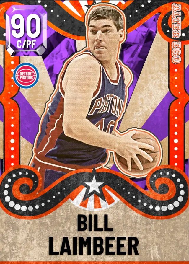 (AMETHYST) Bill Laimbeer (90 OVR)