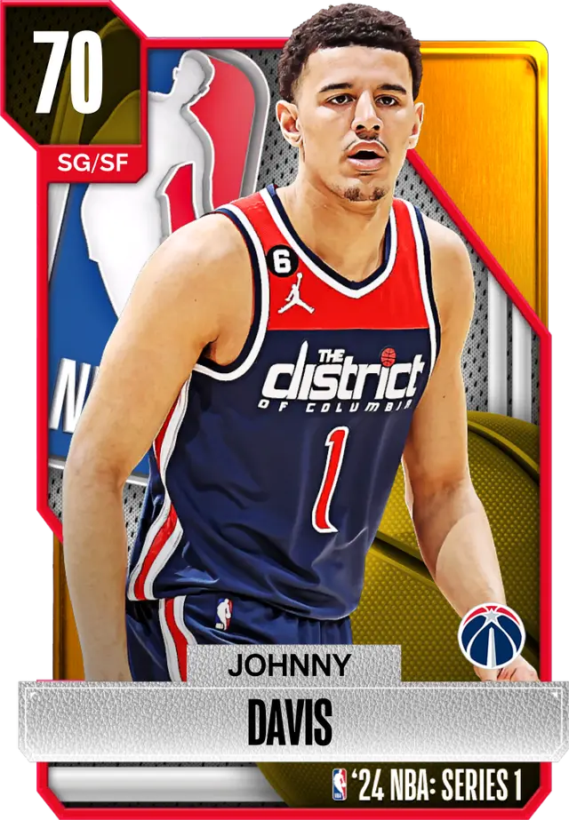 (GOLD) Johnny Davis (70 OVR)
