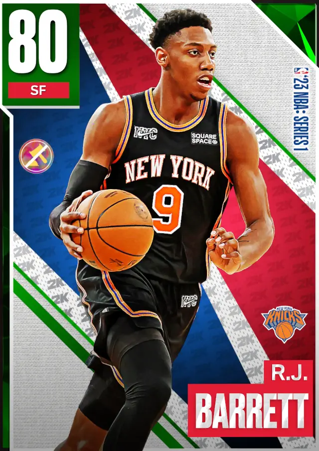 (EMERALD) R.J. Barrett (80 OVR)