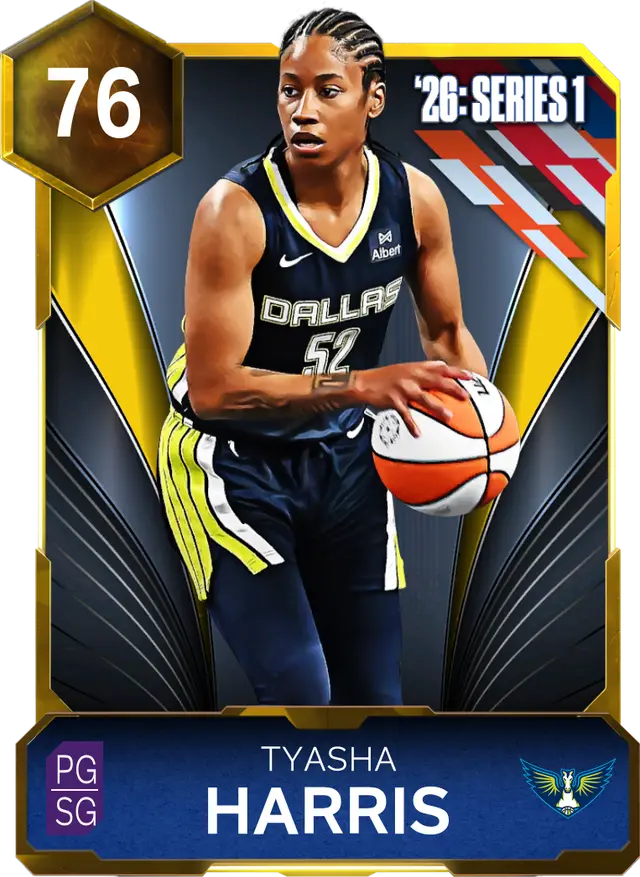 (GOLD) Tyasha Harris (76 OVR)