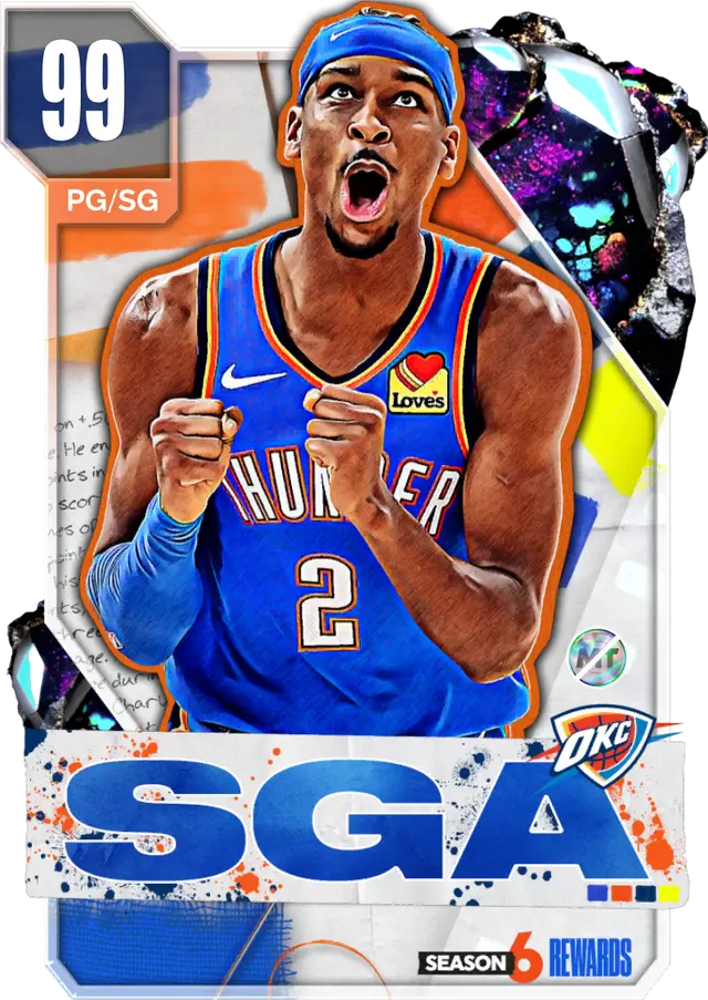 (DM) Shai Gilgeous-Alexander (99 OVR)