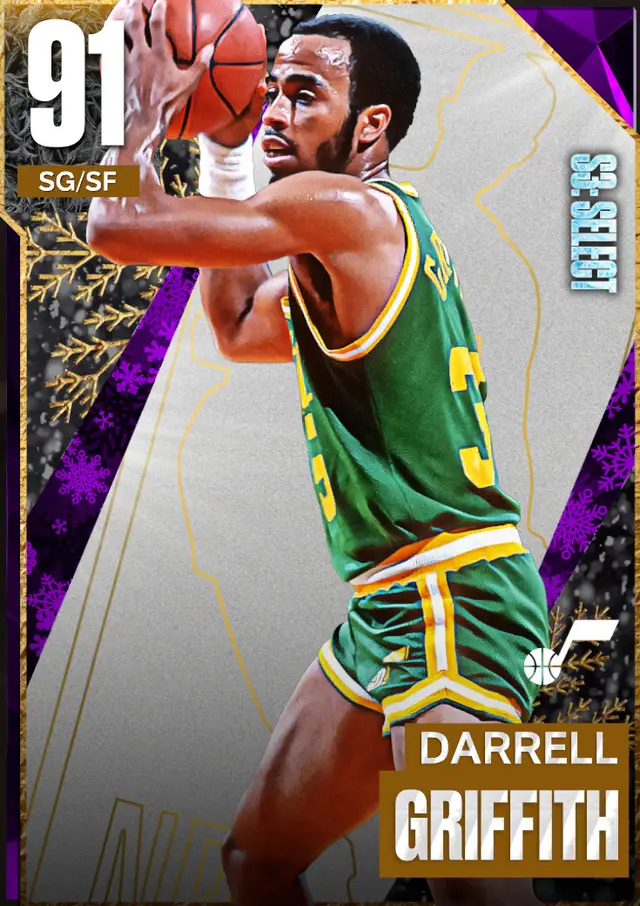 (AMETHYST) Darrell Griffith (91 OVR)