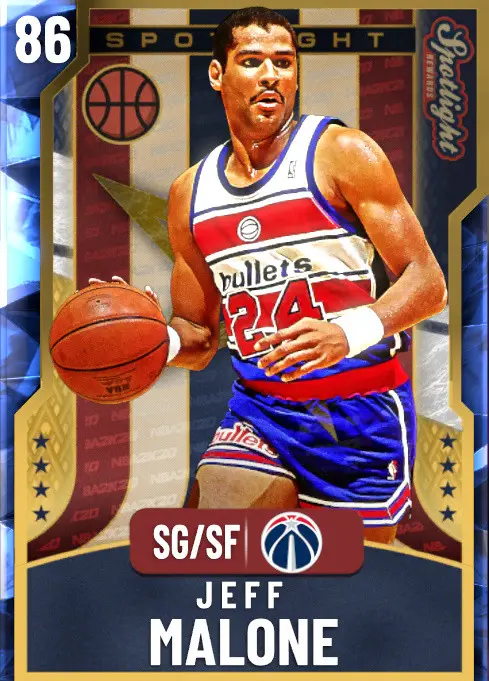 (SAPPHIRE) Jeff Malone (86 OVR)