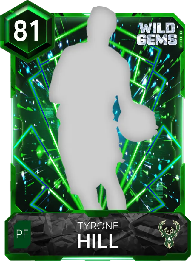 (EMERALD) Tyrone Hill (81 OVR)