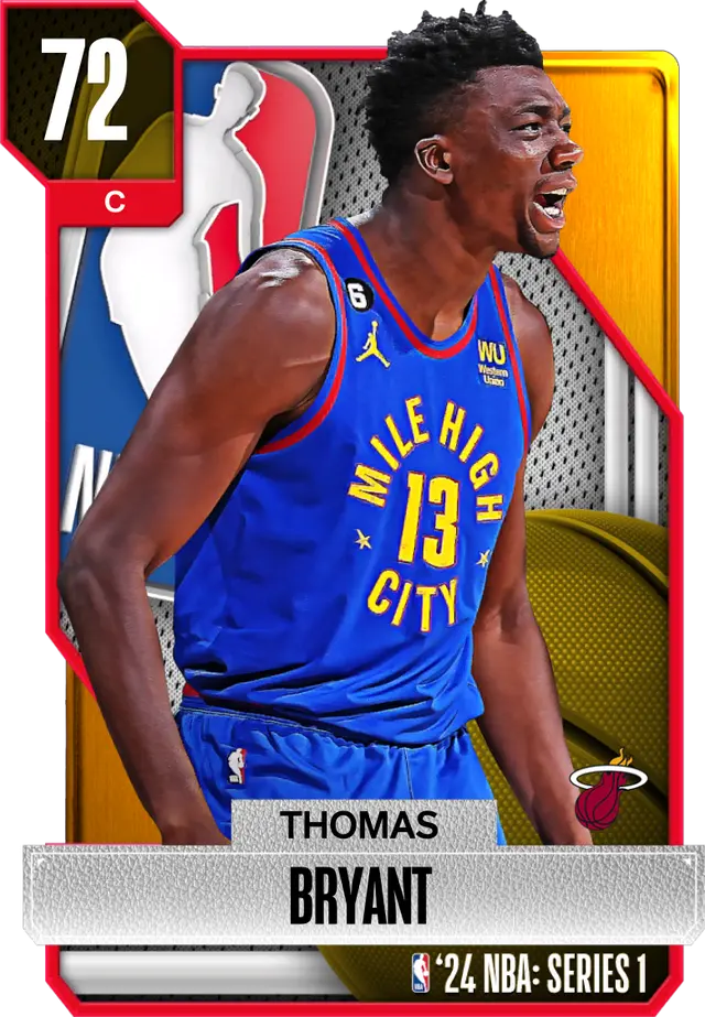 (GOLD) Thomas Bryant (72 OVR)