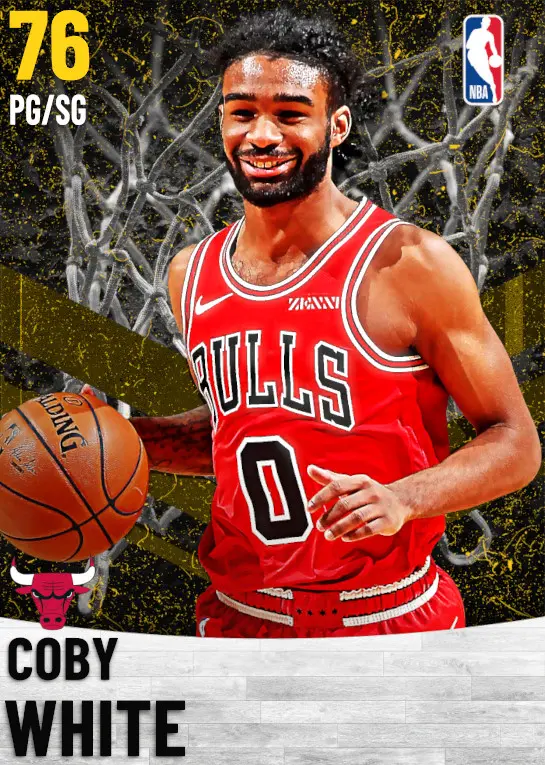 (GOLD) Coby White (76 OVR)