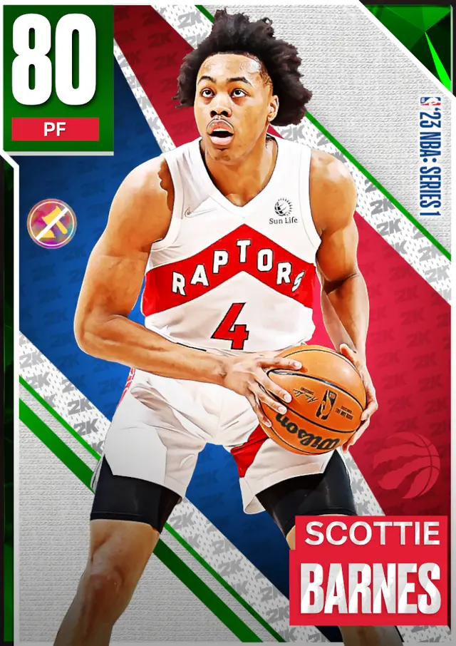 (EMERALD) Scottie Barnes (80 OVR)