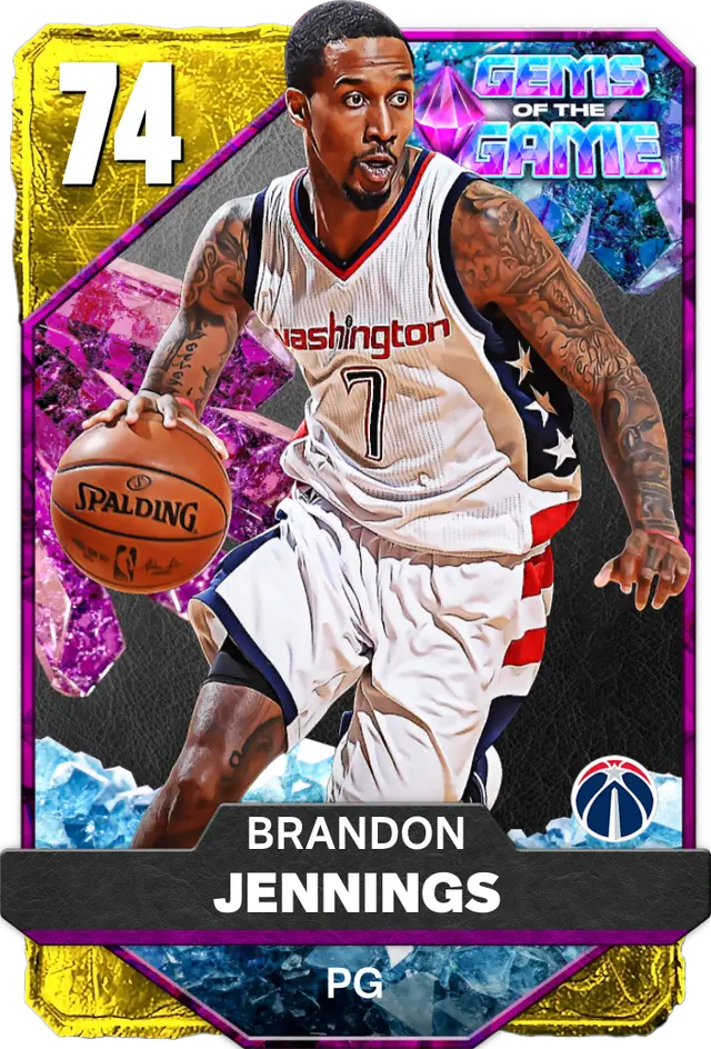 74 Brandon Jennings | Gold Gems of the Game