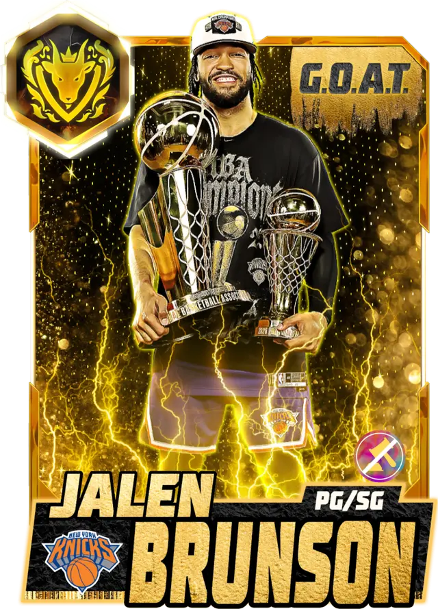 (GOAT) Jalen Brunson (99 OVR)