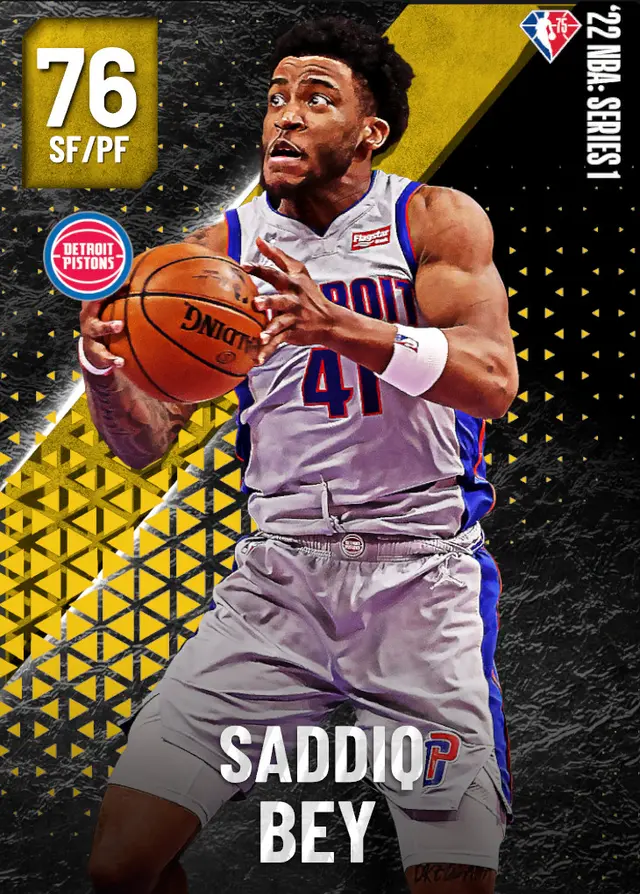 (GOLD) Saddiq Bey (76 OVR)