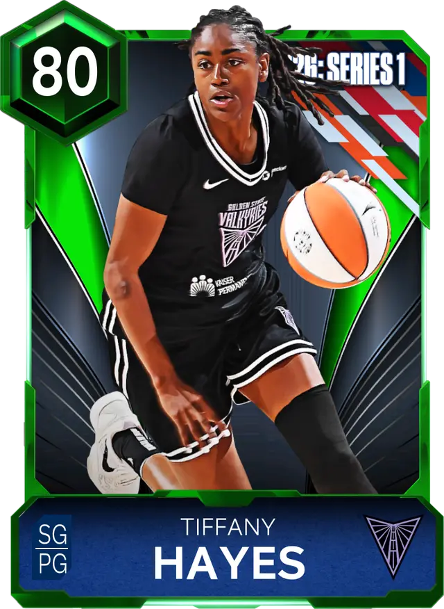 (EMERALD) Tiffany Hayes (80 OVR)