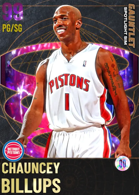 (DM) Chauncey Billups (99 OVR)