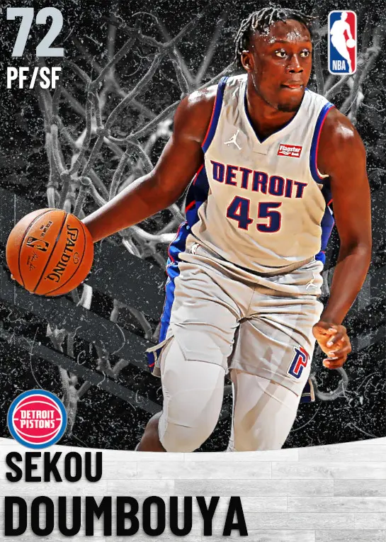 (SILVER) Sekou Doumbouya (72 OVR)