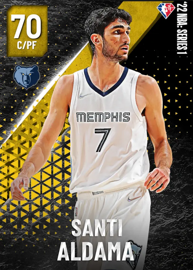 (GOLD) Santi Aldama (70 OVR)