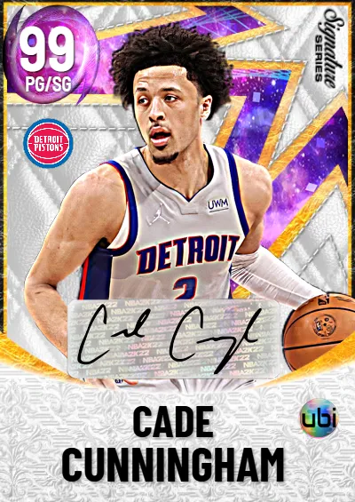 cade cunningham signature series