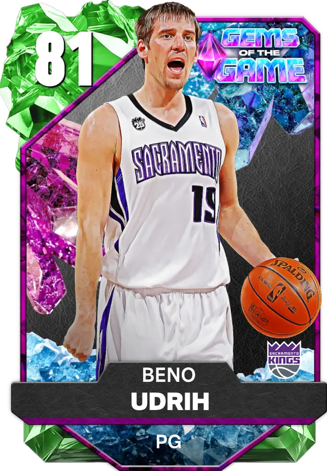 (EMERALD) Beno Udrih (81 OVR)