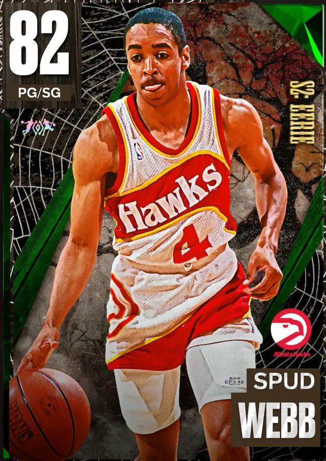 (EMERALD) Spud Webb (82 OVR)