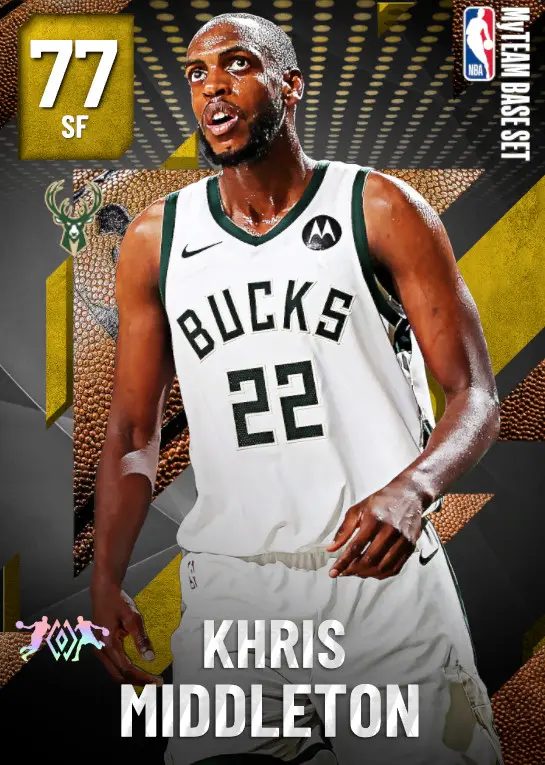 (GOLD) Khris Middleton (77 OVR)