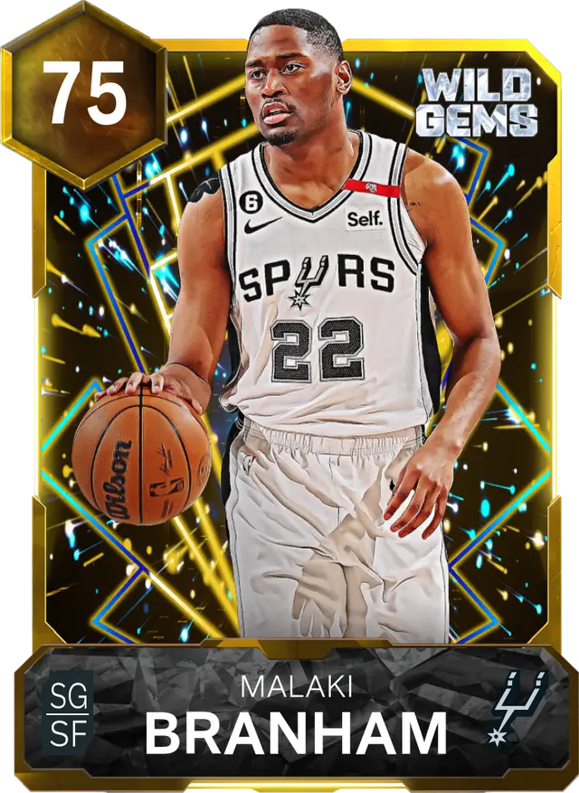 (GOLD) Malaki Branham (75 OVR)