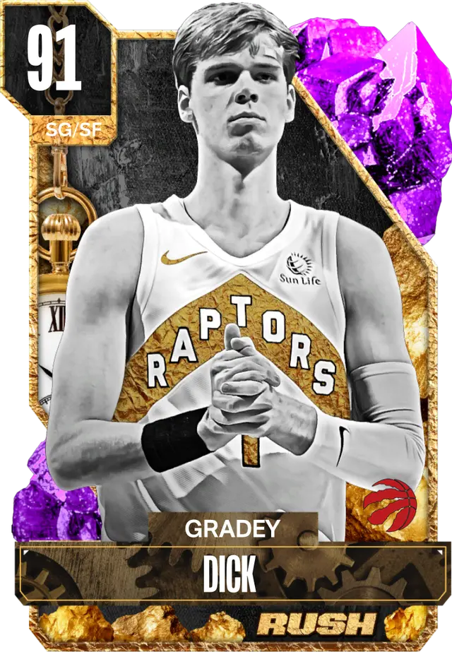 (AMETHYST) Gradey Dick (91 OVR)