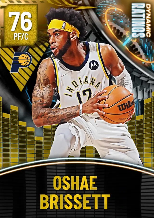 (GOLD) Oshae Brissett (76 OVR)