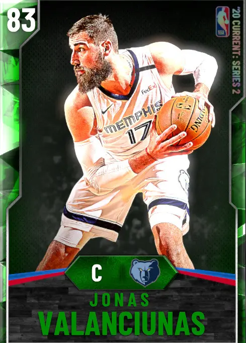(EMERALD) Jonas Valanciunas (83 OVR)