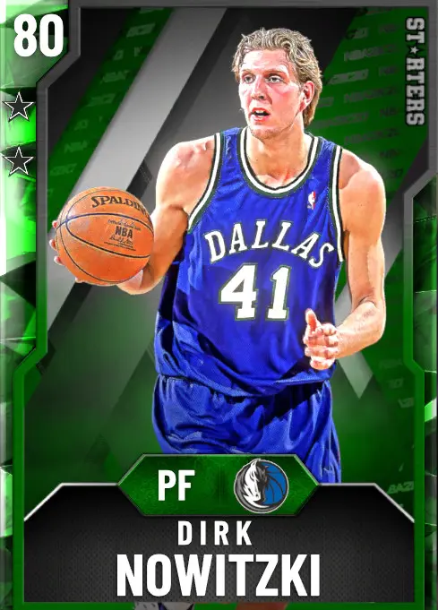 (EMERALD) Dirk Nowitzki (80 OVR)