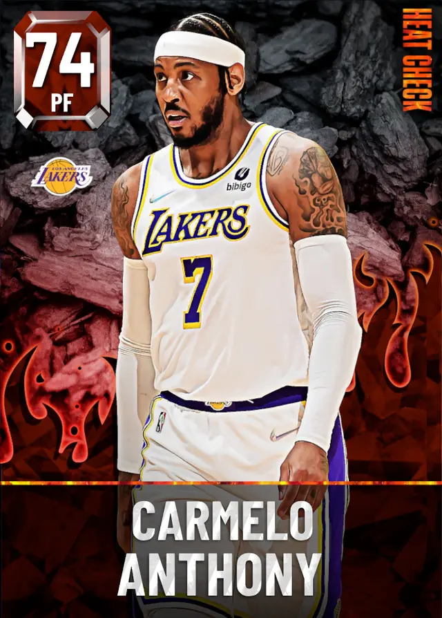 (GOLD) Carmelo Anthony (74 OVR)