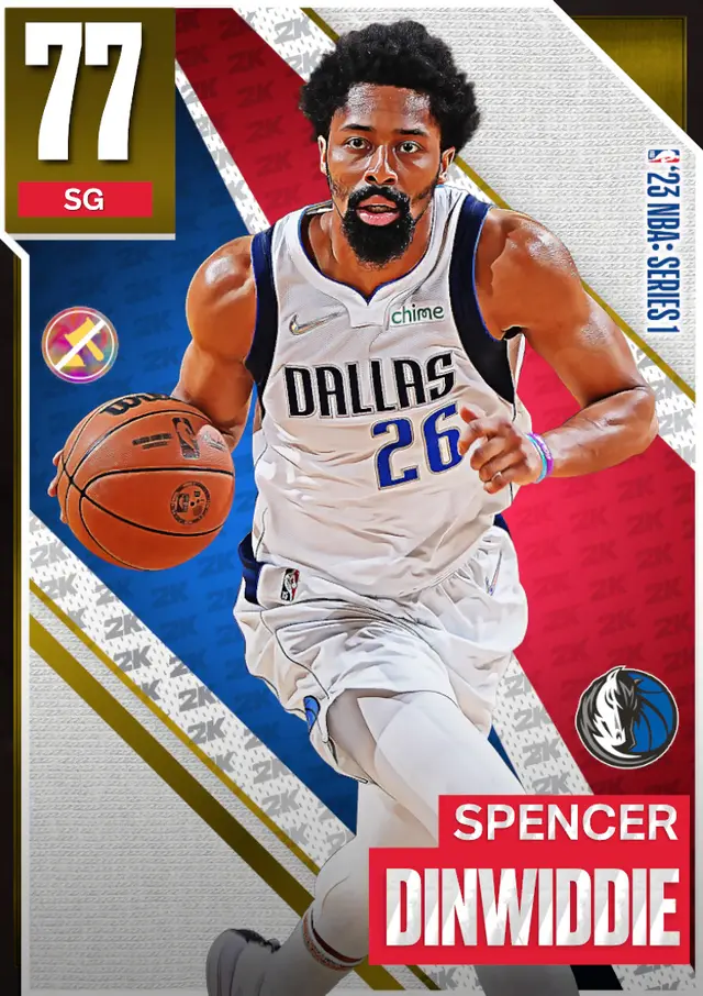 (GOLD) Spencer Dinwiddie (77 OVR)