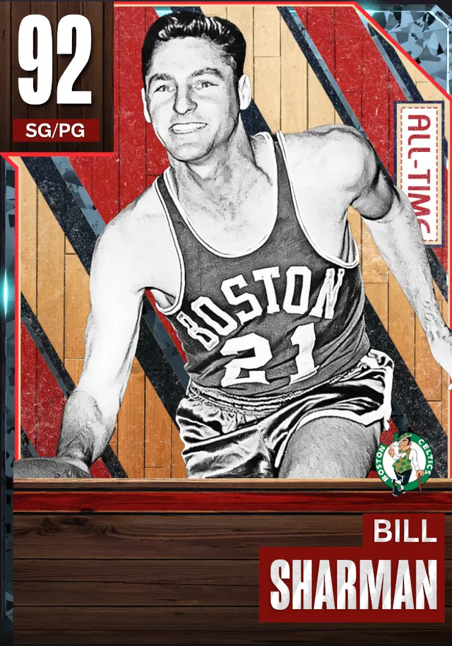 (DIAMOND) Bill Sharman (92 OVR)