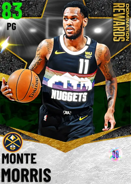 (EMERALD) Monte Morris (80 OVR)