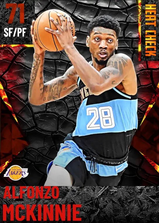 (SILVER) Alfonzo McKinnie (71 OVR)