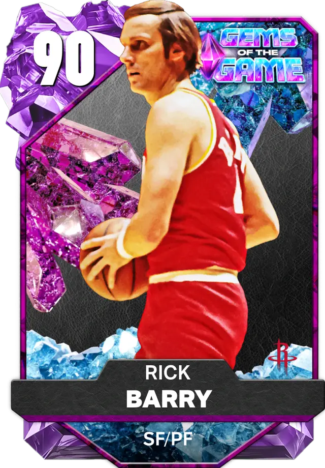 (AMETHYST) Rick Barry (90 OVR)