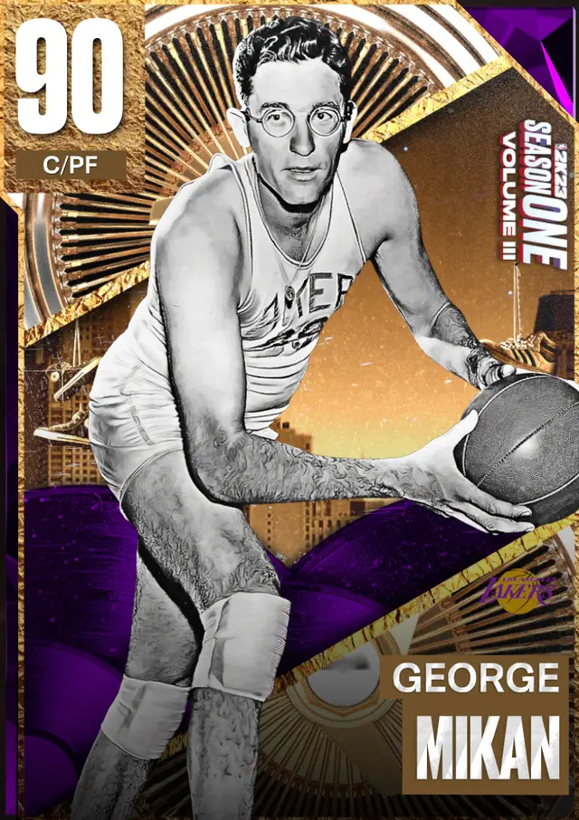 (AMETHYST) George Mikan (90 OVR)