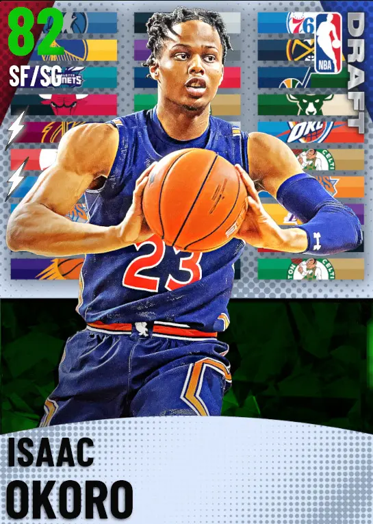 (EMERALD) Isaac Okoro (82 OVR)
