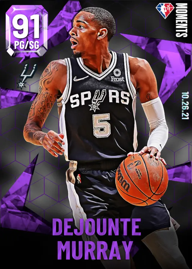 (AMETHYST) Dejounte Murray (91 OVR)