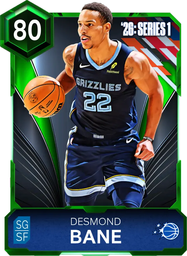 (EMERALD) Desmond Bane (80 OVR)
