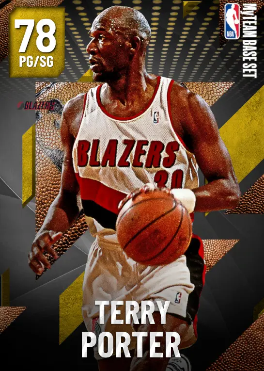 (GOLD) Terry Porter (78 OVR)