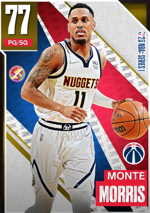 (GOLD) Monte Morris (77 OVR)