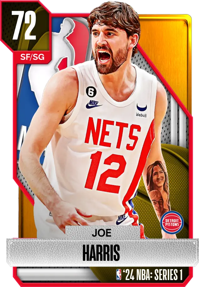 (GOLD) Joe Harris (72 OVR)