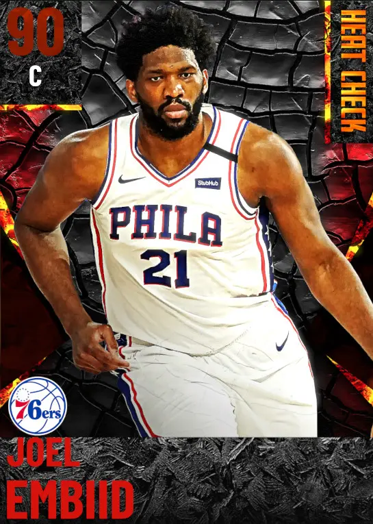 (HEATCHECK) Joel Embiid (90 OVR)