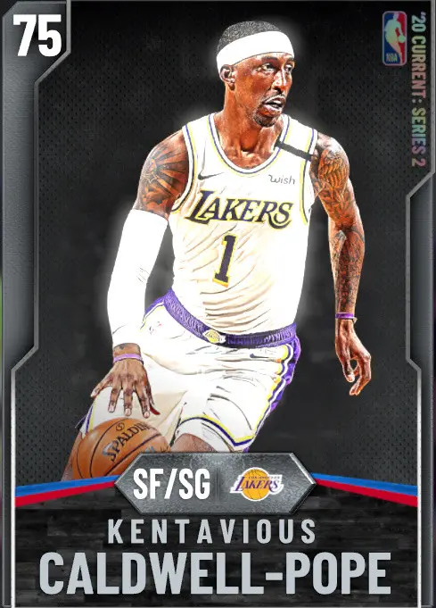 (SILVER) Kentavious Caldwell-Pope (75 OVR)