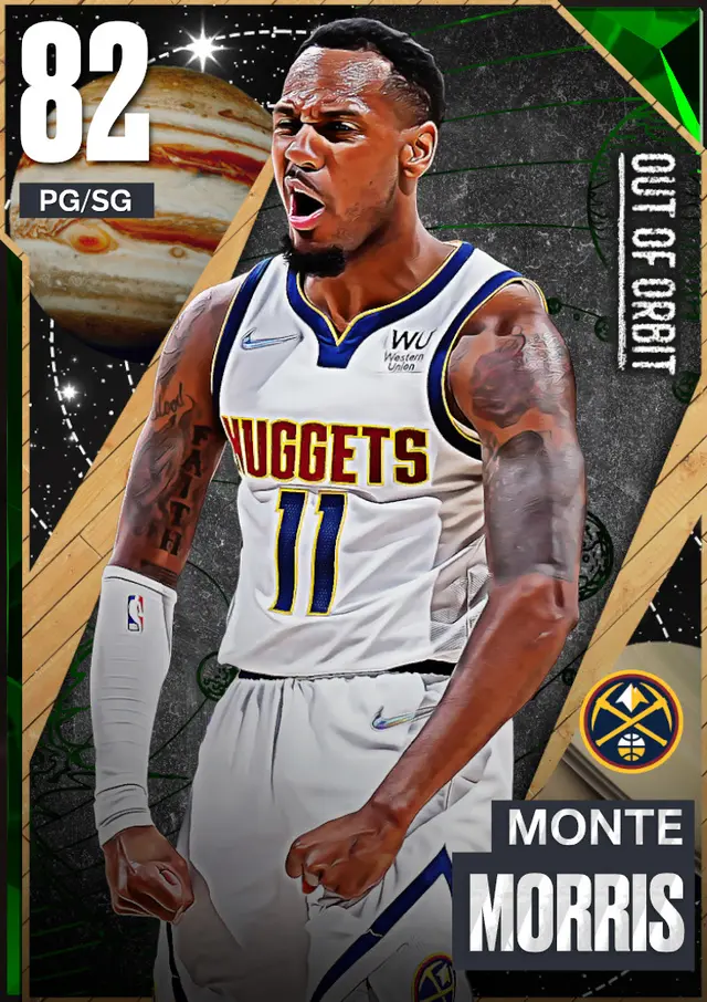 (EMERALD) Monte Morris (82 OVR)