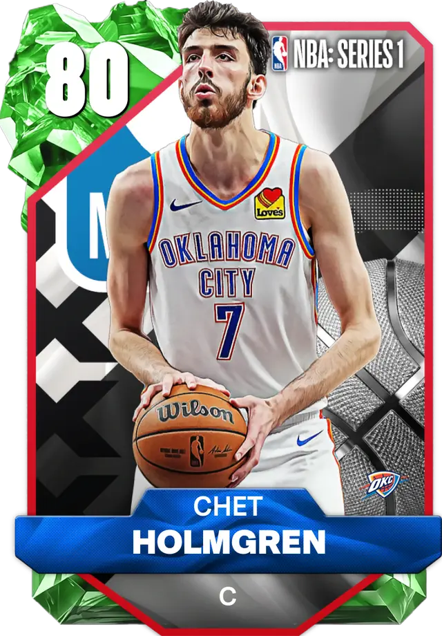 (EMERALD) Chet Holmgren (80 OVR)