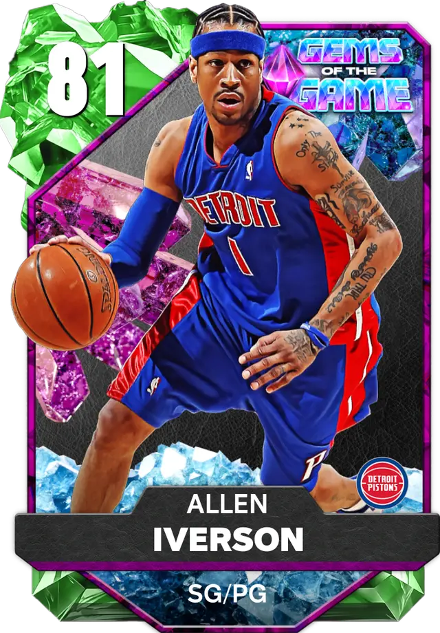 (EMERALD) Allen Iverson (81 OVR)
