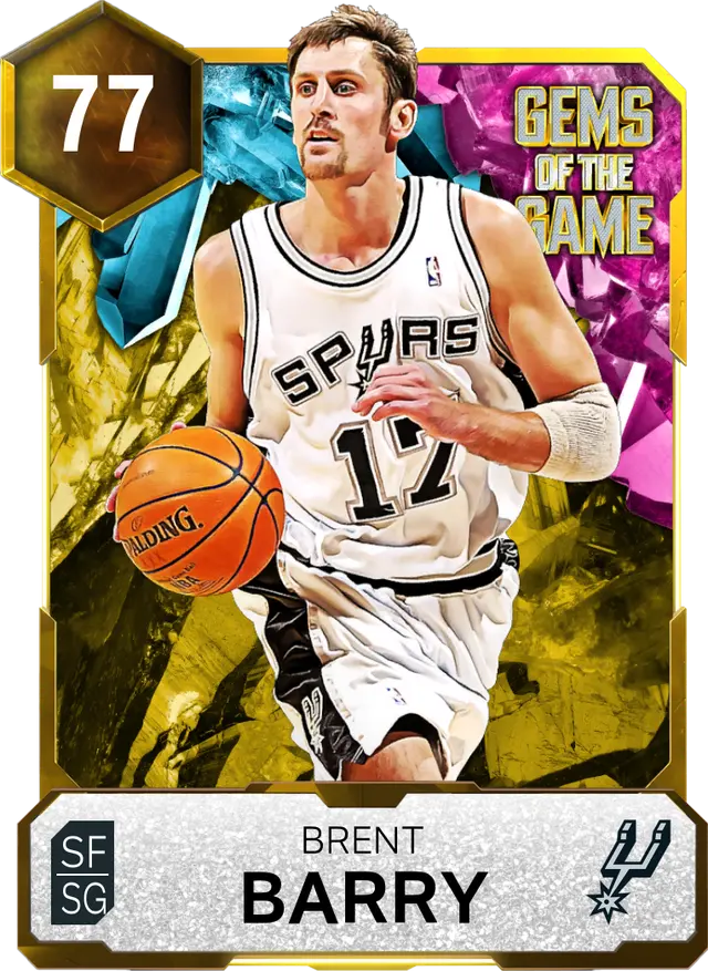 77 Brent Barry | Gold Gems of the Game
