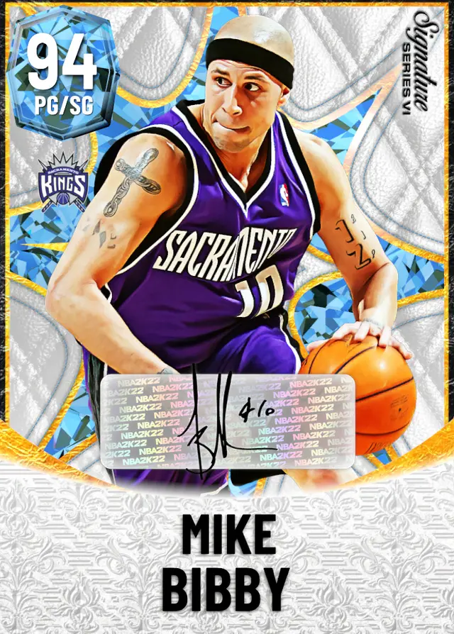 (DIAMOND) Mike Bibby (94 OVR)